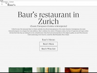 baurs-zurich.ch Webseite Vorschau