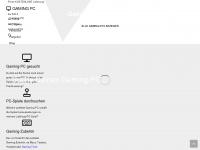 gaming-pc.net Webseite Vorschau
