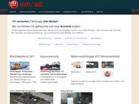 autoverwertung-alfers.net Webseite Vorschau
