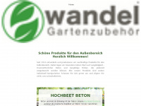 wandel-gartenzubehoer.de Webseite Vorschau