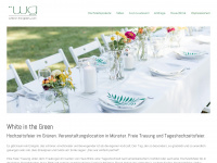 white-in-the-green.com Webseite Vorschau