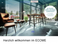 ecome-hotel.de Webseite Vorschau