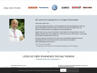 pricing-newsletter.de Webseite Vorschau