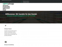 proshop-gmbh.de Webseite Vorschau