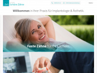 zahnarzt-scherg.de Webseite Vorschau