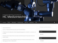 hc-medizintechnik.de Webseite Vorschau