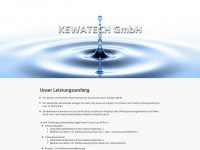 kewatech.ch Webseite Vorschau