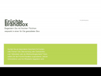 fruechte-brandbox.ch Webseite Vorschau