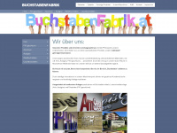 buchstabenfabrik.at Webseite Vorschau