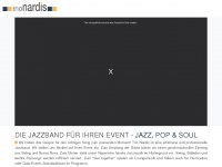 livemusik-jazzband.de Webseite Vorschau