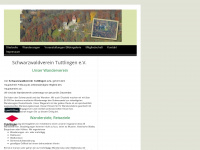 schwarzwaldverein-tuttlingen.de Webseite Vorschau