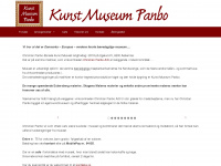 kunstmuseumpanbo.dk Webseite Vorschau