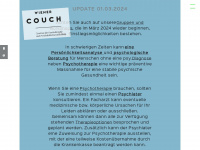 wienercouch.at Webseite Vorschau