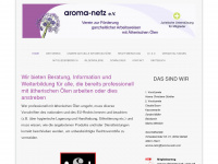 aroma-netz.eu Webseite Vorschau