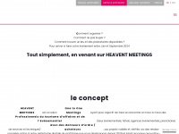 heavent-meetings.com Webseite Vorschau