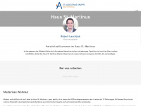 martinus-haus-st.de Webseite Vorschau