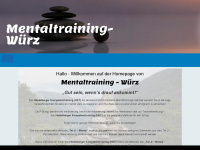 mentaltraining-wuerz.de Webseite Vorschau
