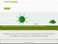 greenits.ch Webseite Vorschau