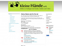 kleine-haende-juelich.com Webseite Vorschau