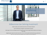 oehmig-investment.de Webseite Vorschau