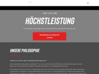 sweetspot-training.at Webseite Vorschau