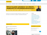 voltimum.se Webseite Vorschau