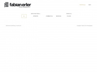 fabianerler.com Webseite Vorschau