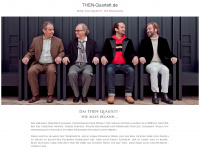then-quartett.de Webseite Vorschau
