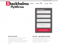 stockholmsflyttfirma.se Webseite Vorschau