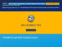 trampolinpark.ch Webseite Vorschau