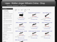 lippe-waffen-shop.de Webseite Vorschau