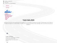 taxi-medebach.de Webseite Vorschau