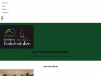 pfarrstüble.de Webseite Vorschau
