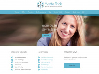 yvette-frick.ch Webseite Vorschau
