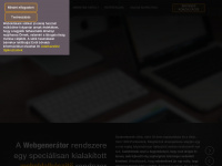 webgenerator.hu Webseite Vorschau