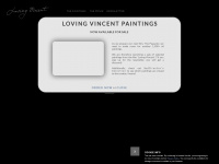 lovingvincent.com Webseite Vorschau