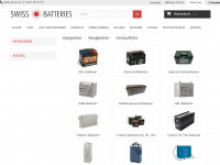 swiss-batteries.ch Webseite Vorschau
