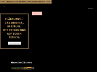 claerchensball.haus Webseite Vorschau