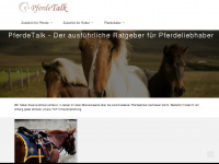 pferde-talk.de Webseite Vorschau