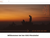 khg-pforzheim.de Webseite Vorschau