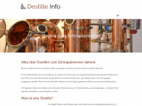 destille-info.de Webseite Vorschau