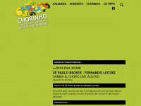 chorinho.de Webseite Vorschau
