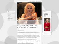 claudia-grundmann.ch Webseite Vorschau