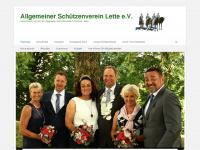 allgemeiner-schuetzenverein-lette.de Webseite Vorschau