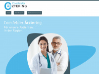 coesfelder-aerztering.de Webseite Vorschau