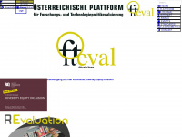 fteval.at Webseite Vorschau