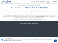 city-optik.info Webseite Vorschau
