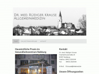 dr-krause-arzt.de Webseite Vorschau