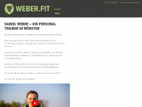 danielweber.fit Webseite Vorschau