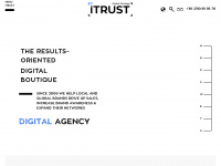 itrust-digital.com Webseite Vorschau